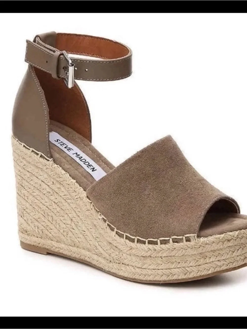 *signs of wear shown in pictures - Steve Madden Jaylen Espadrille Heels